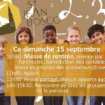 C’est la rentrée : rdv ce 15 septembre